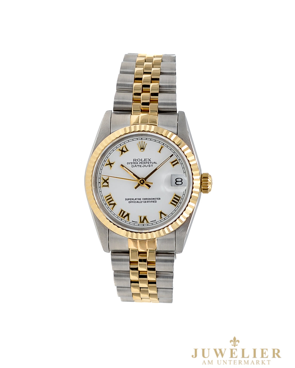 Rolex Datejust 31 I Bicolor 18kt. I Medium size I Box & Papers I Ref. 68273