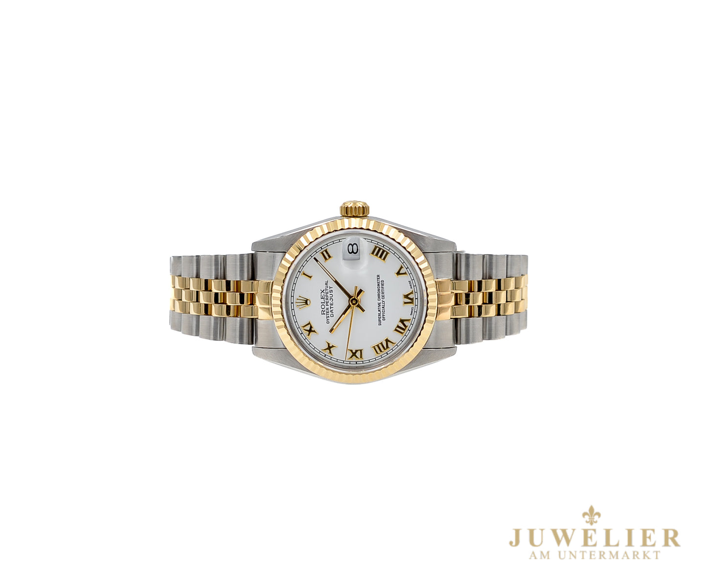 Rolex Datejust 31 I Bicolor 18kt. I Medium size I Box & Papers I Ref. 68273