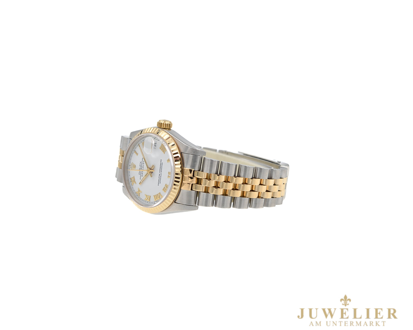 Rolex Datejust 31 I Bicolor 18kt. I Medium size I Box & Papers I Ref. 68273