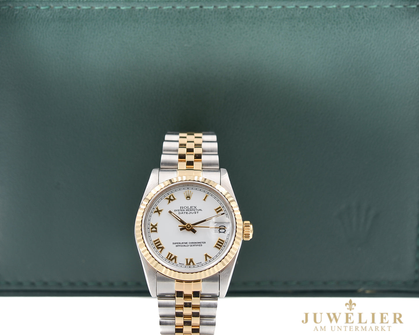Rolex Datejust 31 I Bicolor 18kt. I Medium size I Box & Papers I Ref. 68273