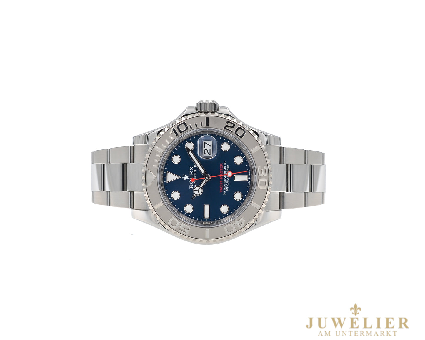 Rolex Yacht-Master 40 I Blue Dial I LC 100 I Full-Set I Platin Bezel I 126622 I 2024