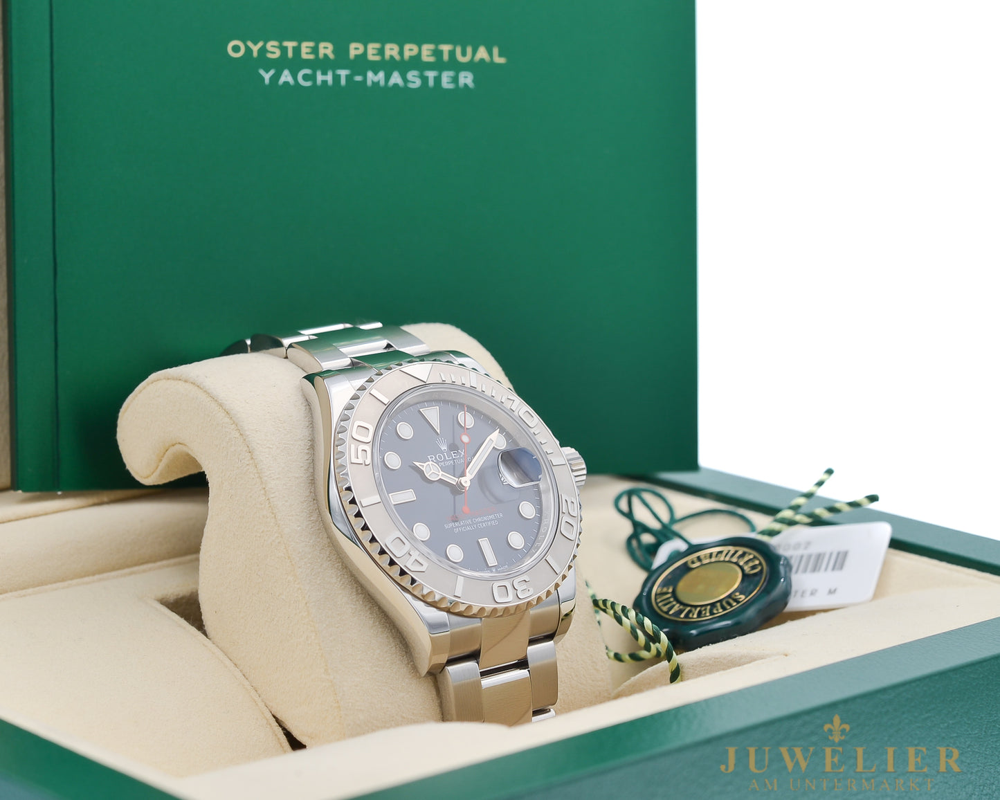 Rolex Yacht-Master 40 I Blue Dial I LC 100 I Full-Set I Platin Bezel I 126622 I 2024