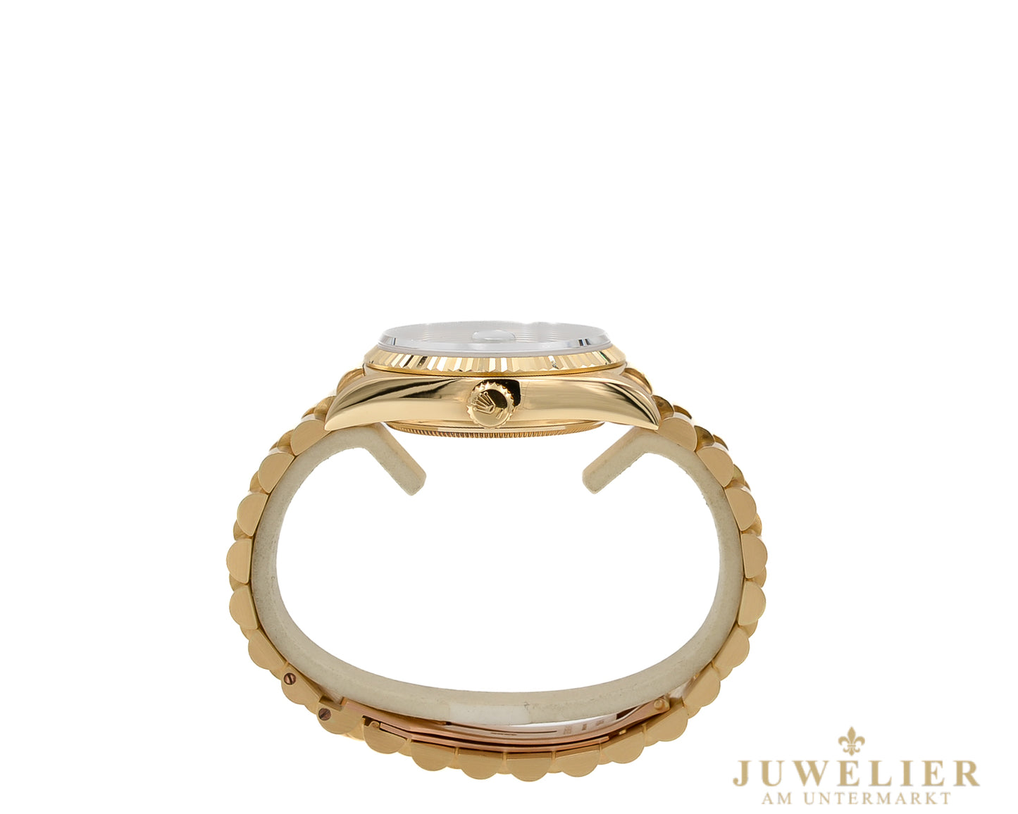 Rolex Day - Date 36 I Yellowgold 18kt. I Green Ombre Diamond Dial I President Bracelet I 18038