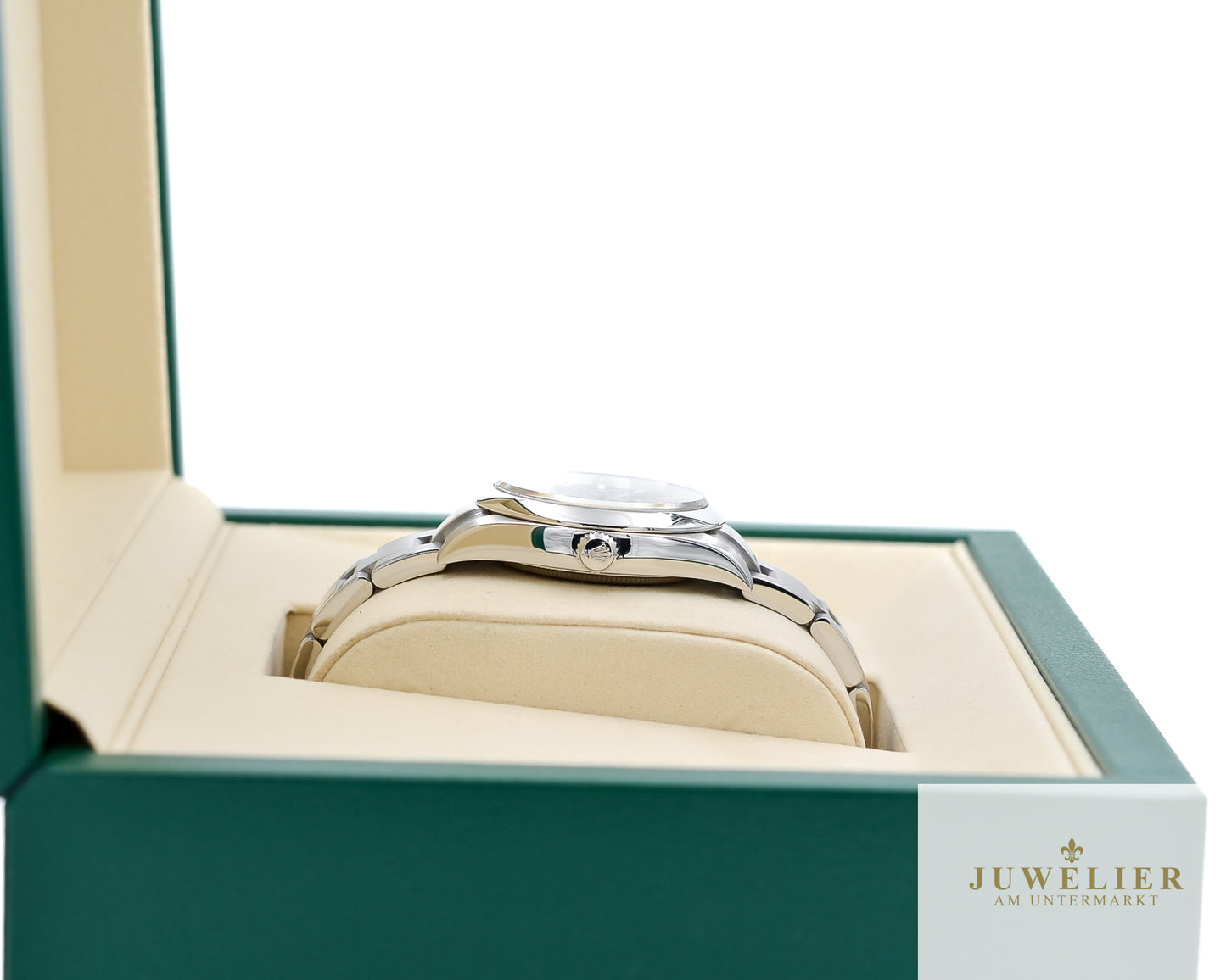 Rolex Oyster Perpetual 34 I Blue Dial I Box & Papers I 2023 I 124200