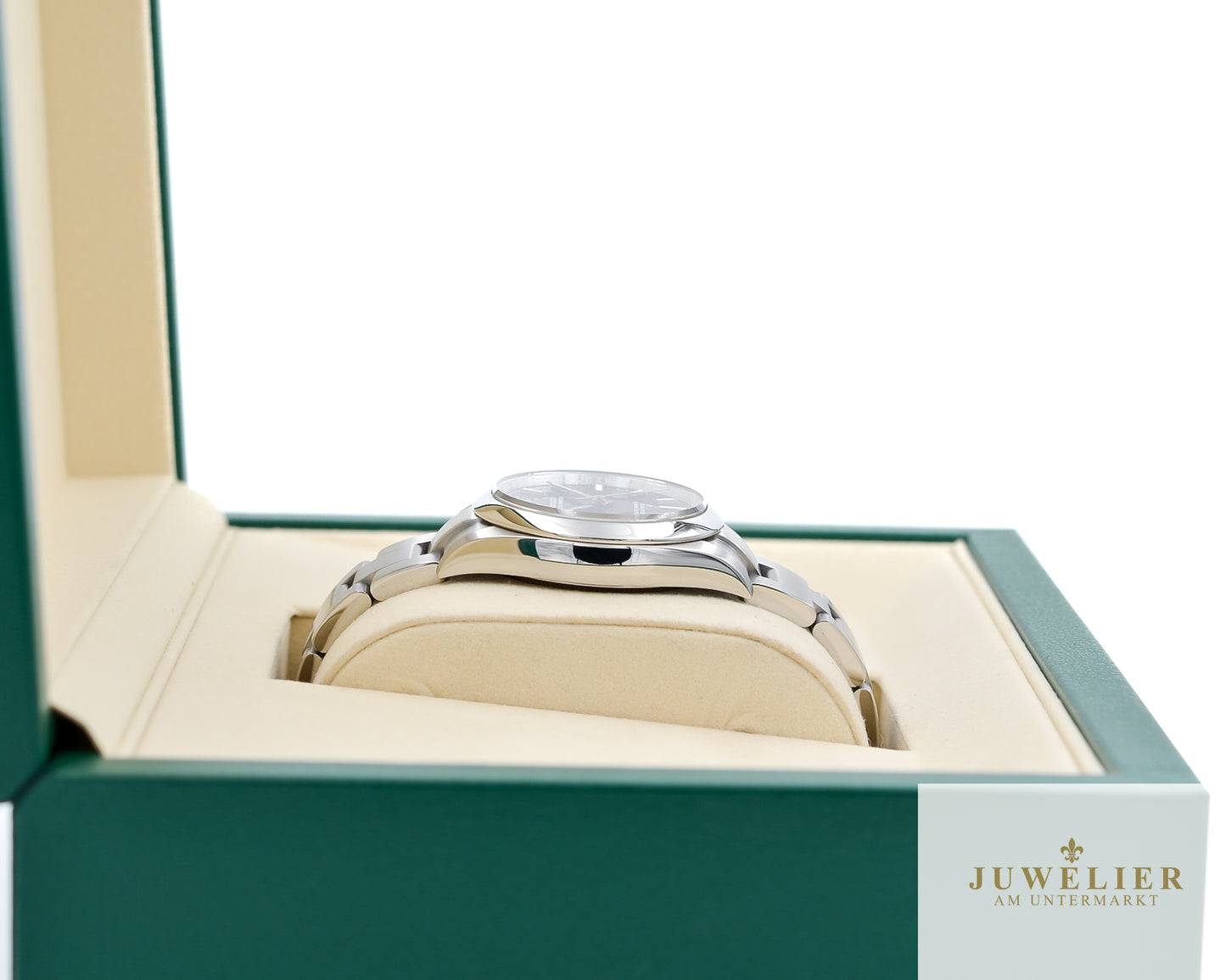 Rolex Oyster Perpetual 34 I Blue Dial I Box & Papers I 2023 I 124200