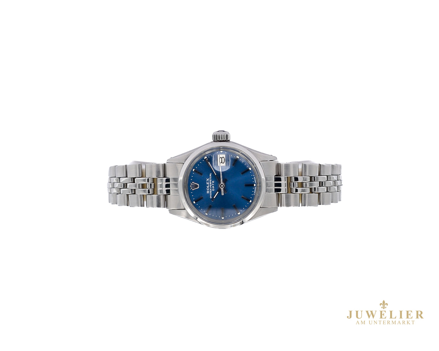 Rolex Lady Oyster Date I Vintage I Blue Dial I Jubilee I Ref. 6516