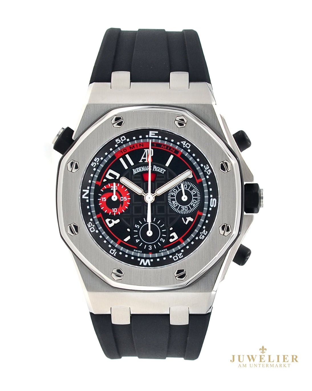 Audemars Piguet Royal Oak Offshore Alinghi Polaris I Steel I Kautschuck I Extract Feom Archive I 2005 I 26040ST