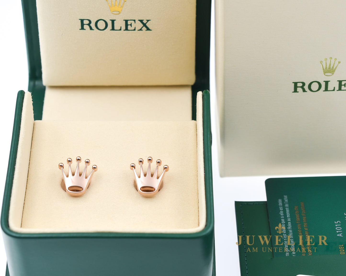 Rolex Manchettenknöpfe Rosegold 18kt I NEW I Box & Papers I 2026