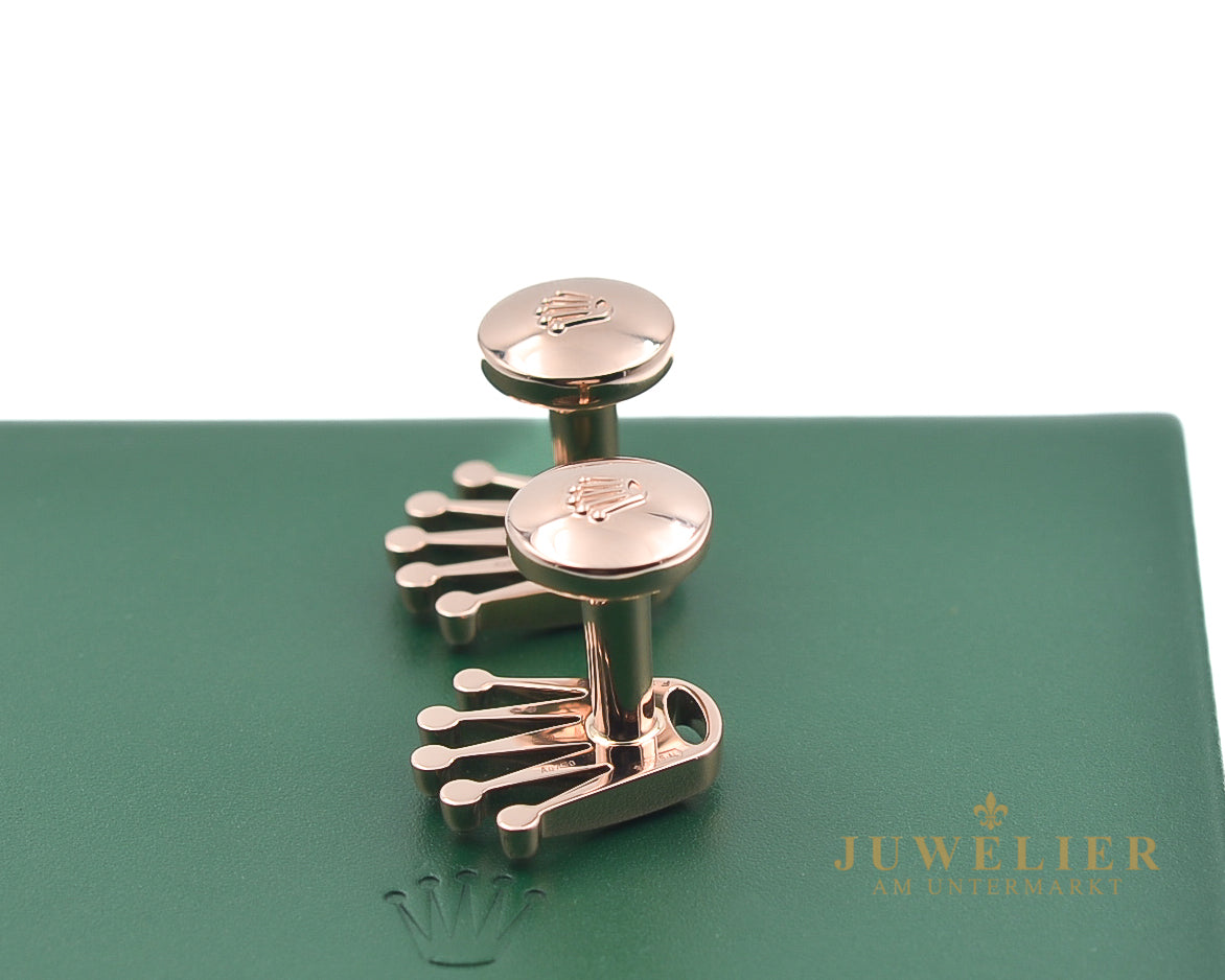 Rolex Manchettenknöpfe Rosegold 18kt I NEW I Box & Papers I 2026
