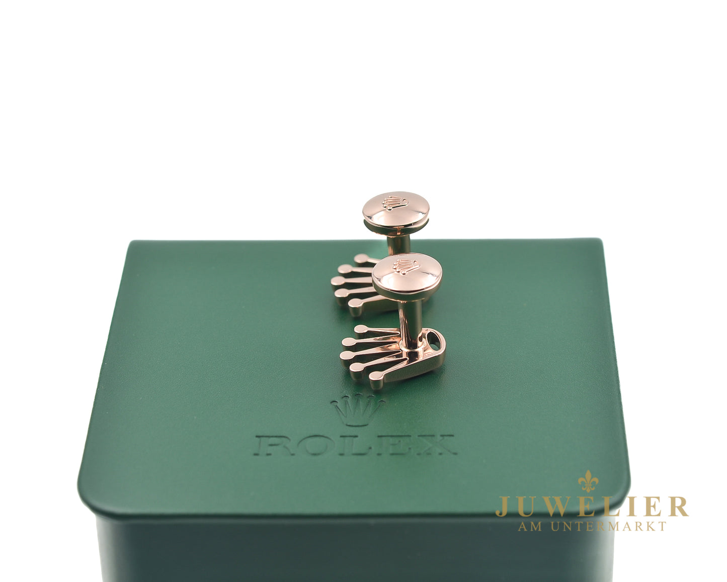 Rolex Manchettenknöpfe Rosegold 18kt I NEW I Box & Papers I 2026