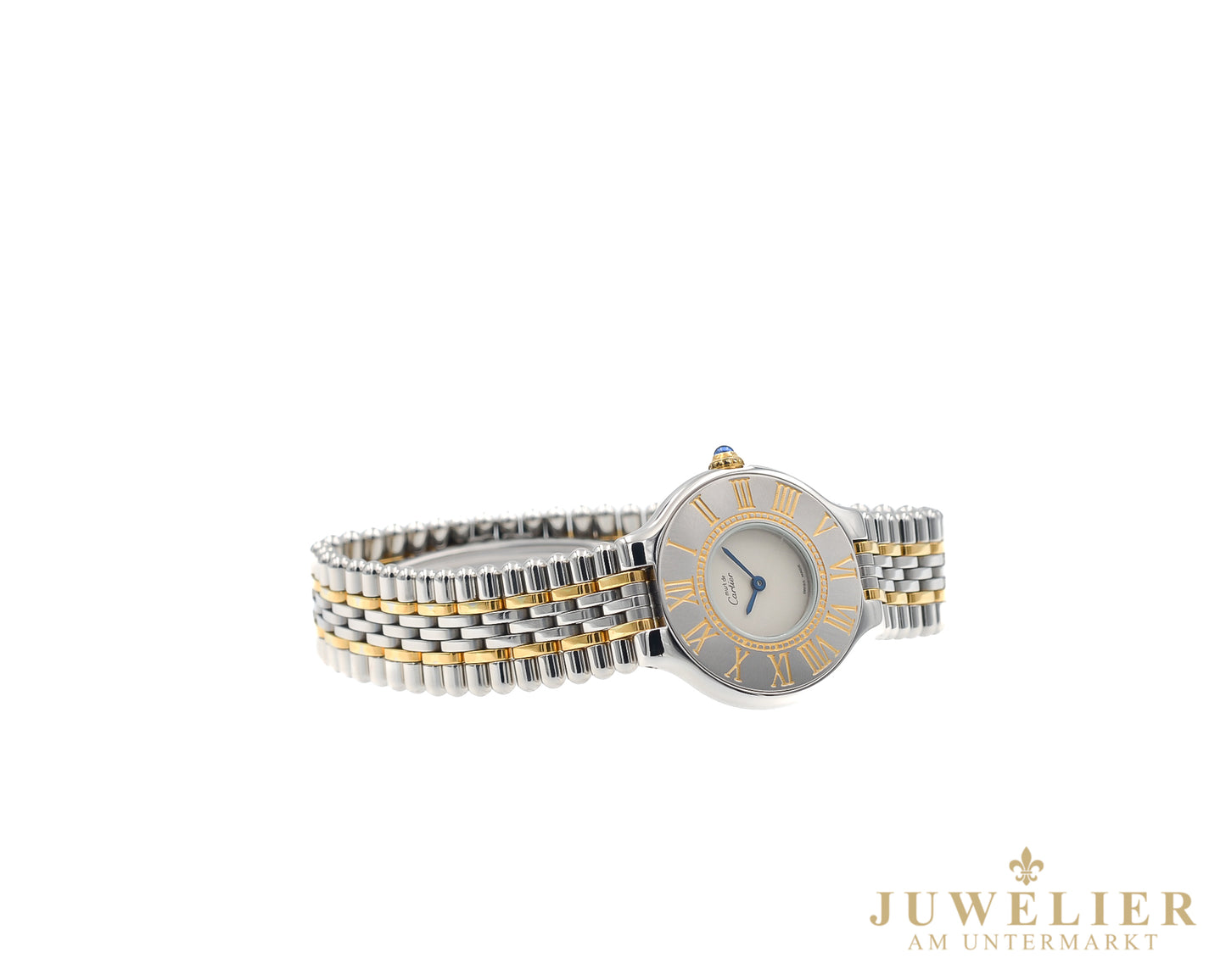 Cartier 21 Must de I Steel / Gold-plated I 35mm I Ref.9011