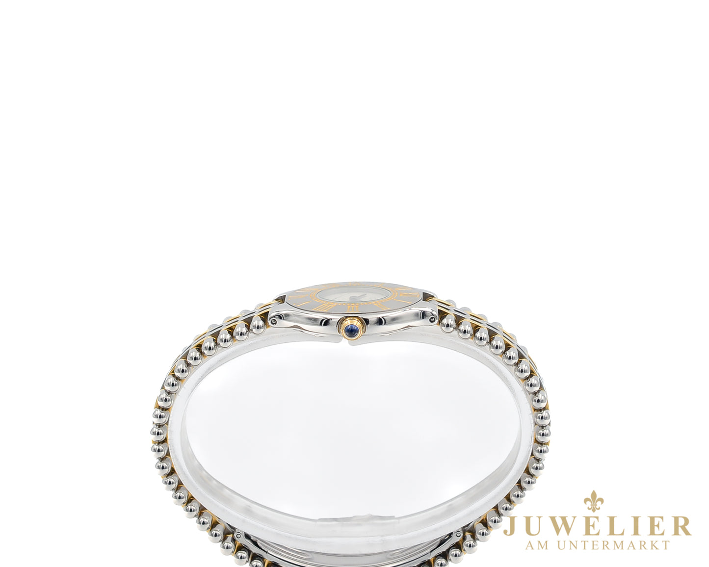 Cartier 21 Must de I Steel / Gold-plated I 35mm I Ref.9011