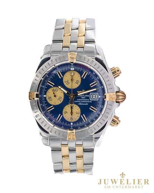 Breitling Chronomat Evolution I Steel / Gold 18kt. I Box & Papers I Service newI B1335611