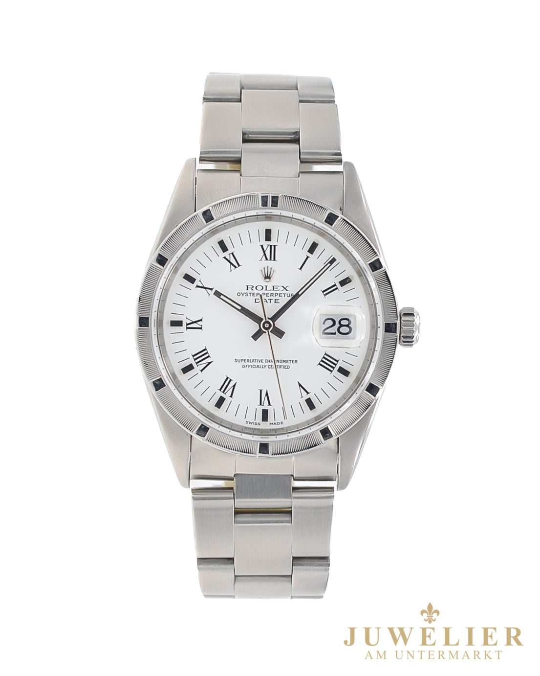 Rolex Oyster perpetual Date I Steel I 34mm I Org. Box I 15200 I Bj. 2000