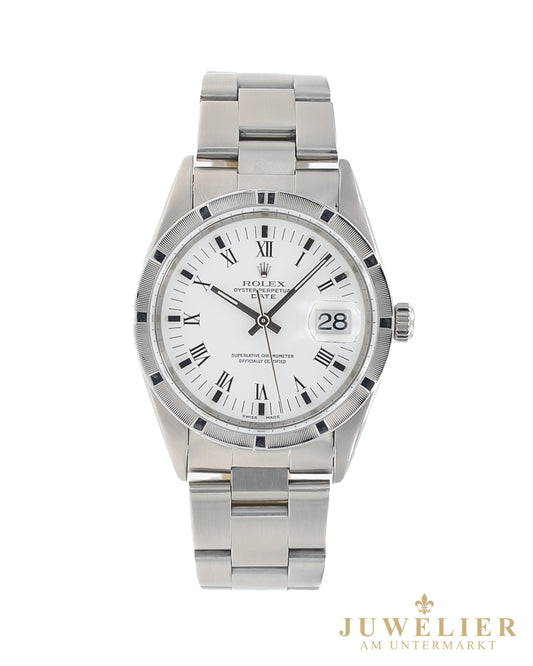 Rolex Oyster perpetual Date I Steel I 34mm I Org. Box I 15200 I Bj. 2000