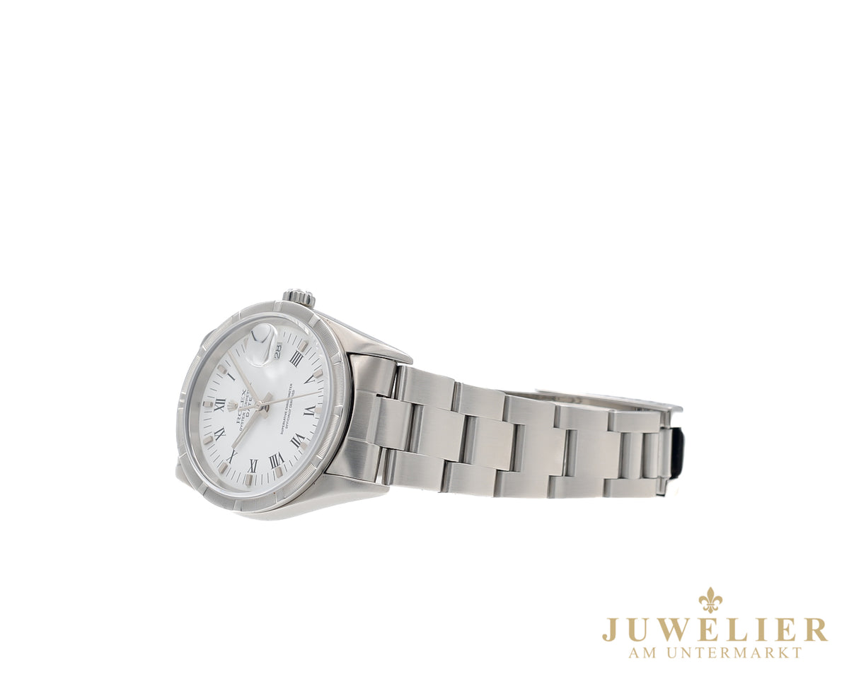Rolex Oyster perpetual Date I Steel I 34mm I Org. Box I 15200 I Bj. 2000