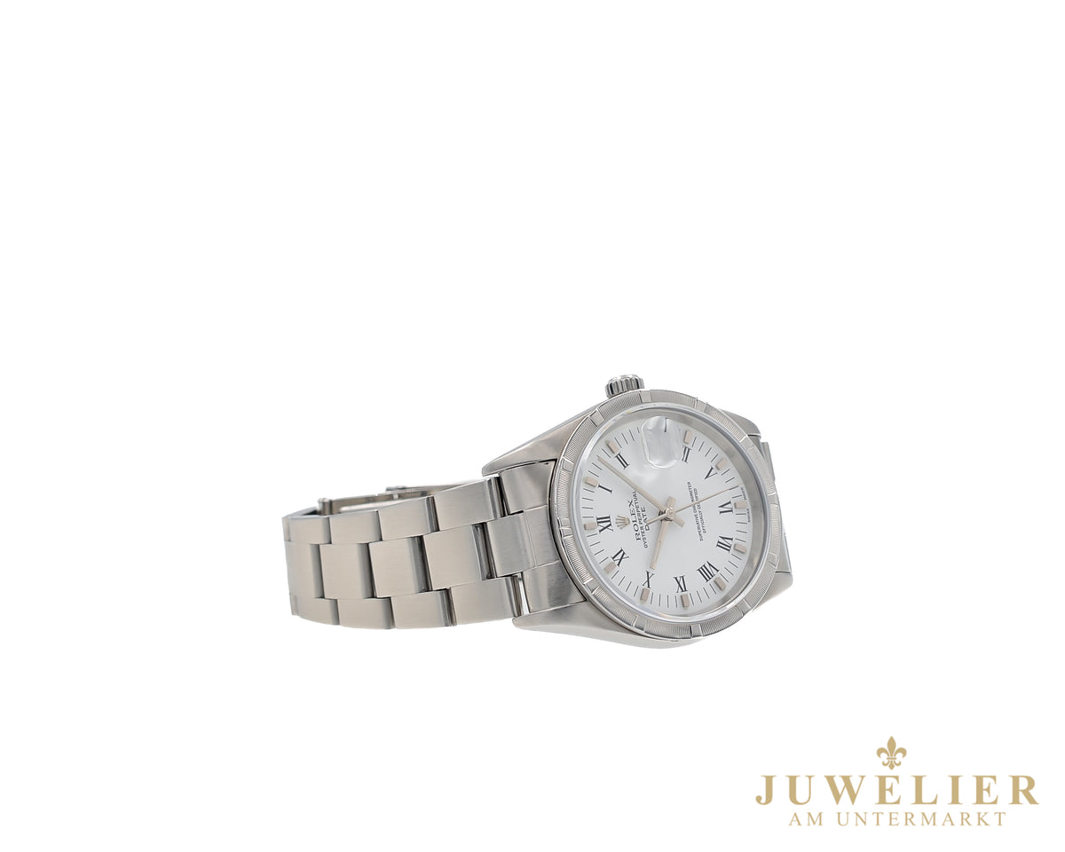 Rolex Oyster perpetual Date I Steel I 34mm I Org. Box I 15200 I Bj. 2000