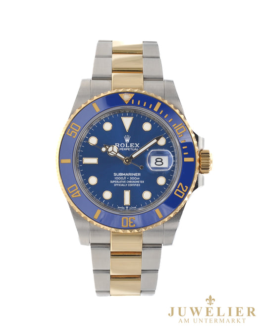Rolex submariner Date I Bluesy I Box & Papers I Steel / Gold 18kt. I 2021
