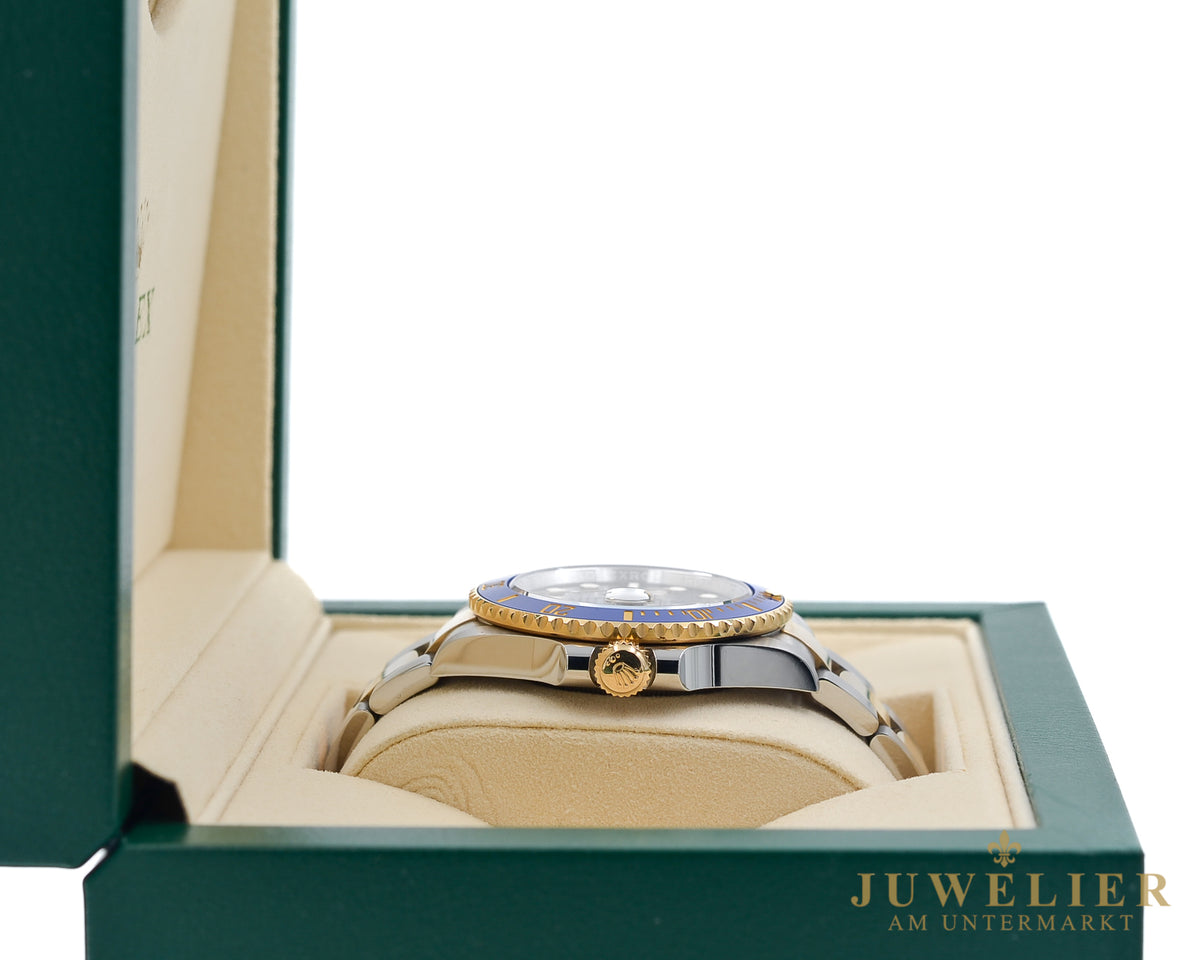 Rolex submariner Date I Bluesy I Box & Papers I Steel / Gold 18kt. I 2021