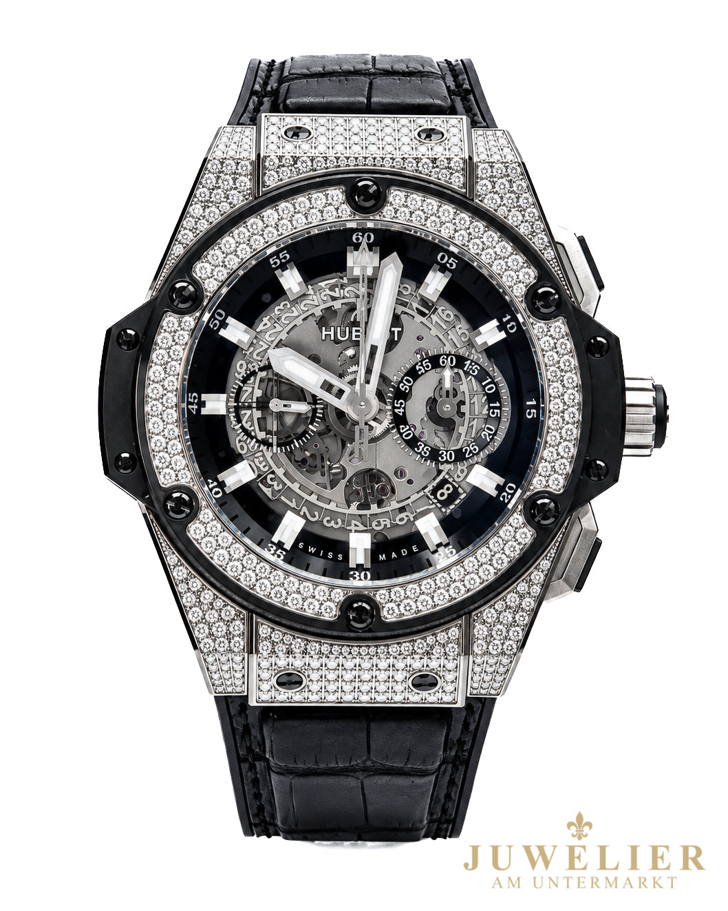 Hublot King Power I Factory Setting I 48mm I Titan I Box & Papers