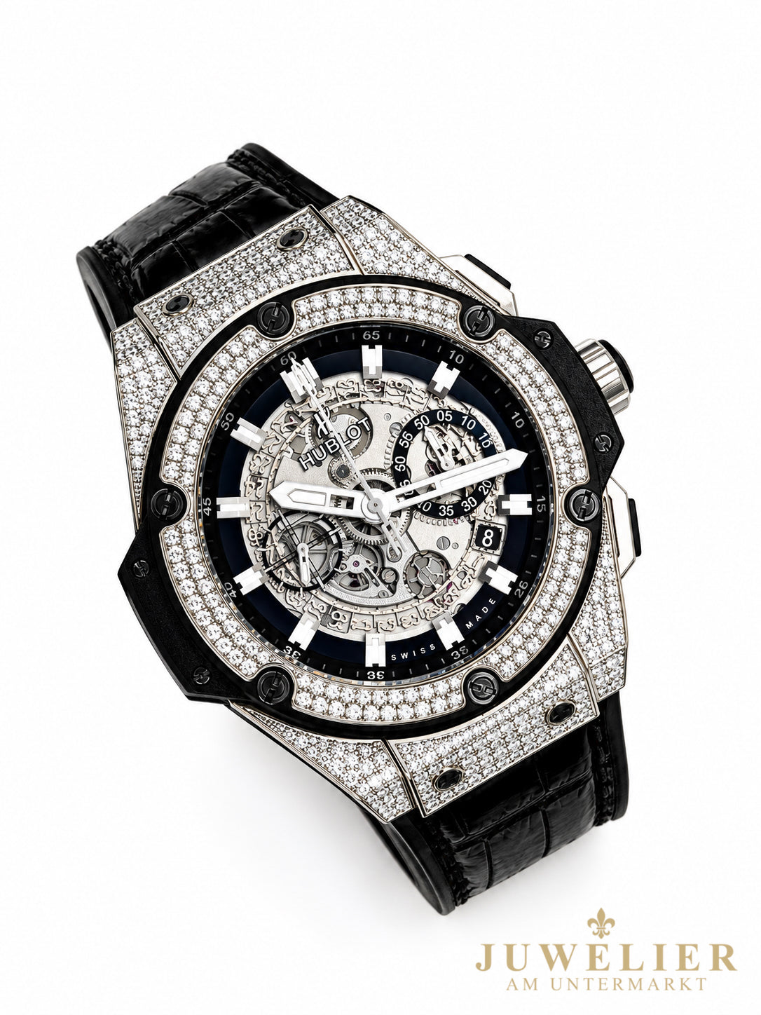 Hublot King Power I Factory Setting I 48mm I Titan I Box & Papers