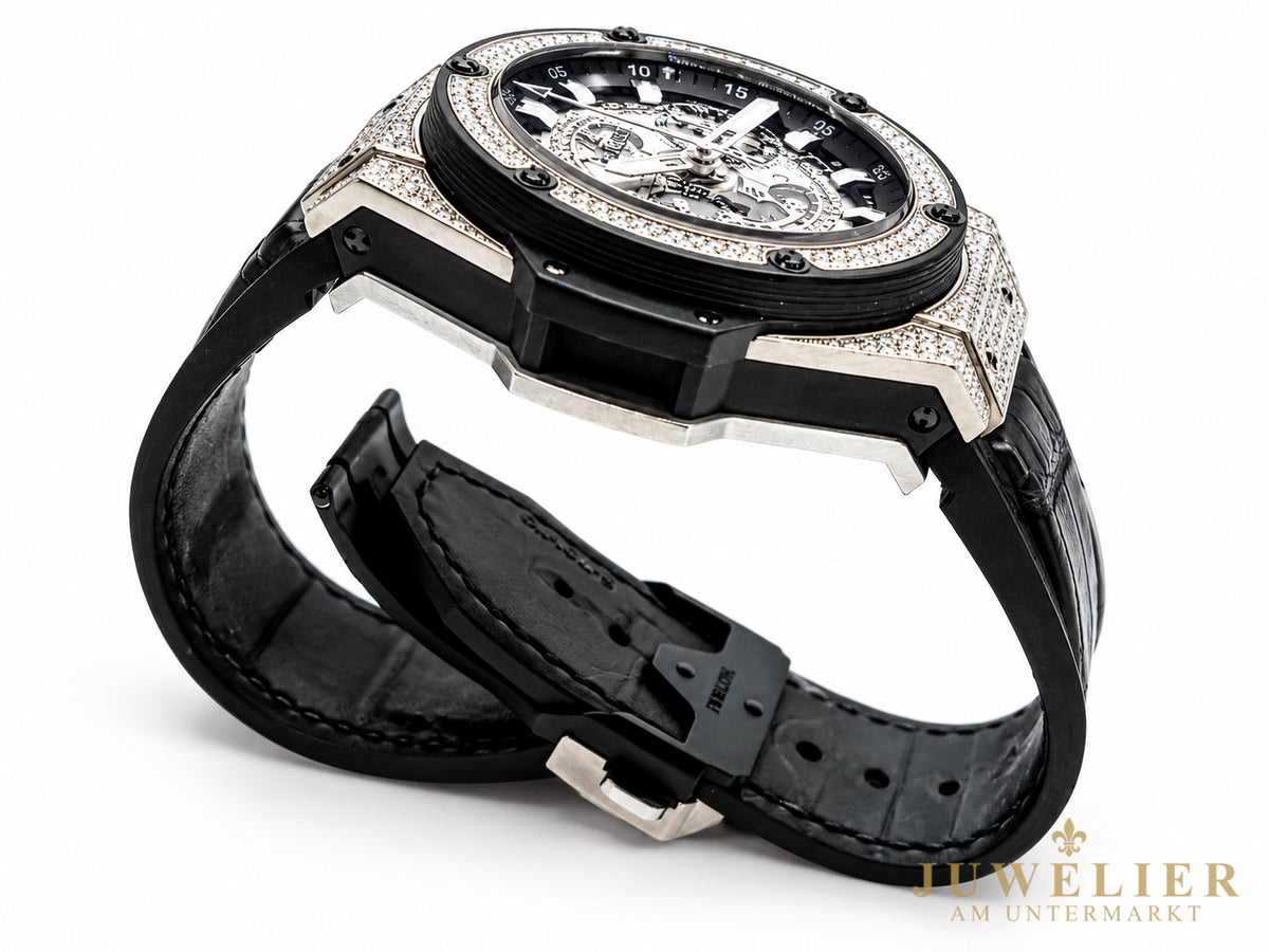 Hublot King Power I Factory Setting I 48mm I Titan I Box & Papers